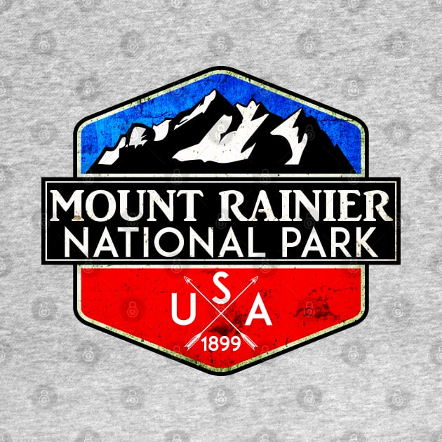 MOUNT RAINIER NATIONAL PARK WASHINGTON 1899 HIKING CAMPING CLIMBING by heybert00